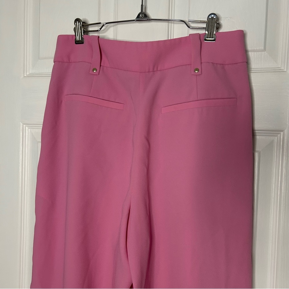 Anthropologie Exquise Carnation Flared Trousers - Picture 9 of 14